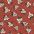 Sego Lily Flowers Tossed Slickrock Red- Utah Collection Image