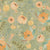 Hand Painted Boho Watercolor Floral in Peach, Mint, and Sage on Sage Wallpaper Image