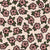 Tossed Desert 4 O'Clock Flowers in Sandy Cream and Dusty Pink- Utah Collection Image
