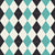 Argyle Pattern, White Blue Navy Blue, Orange Stitching Image