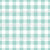 Puppy Dog Floral Light Teal Gingham Image