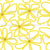 Doodled Yellow Flowers, Daisies, Mod Daisies, Daisy Flower Doodles, Summer Dresses, Summer floral Print Image
