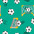 Watercolor Soccer Goals Green Image