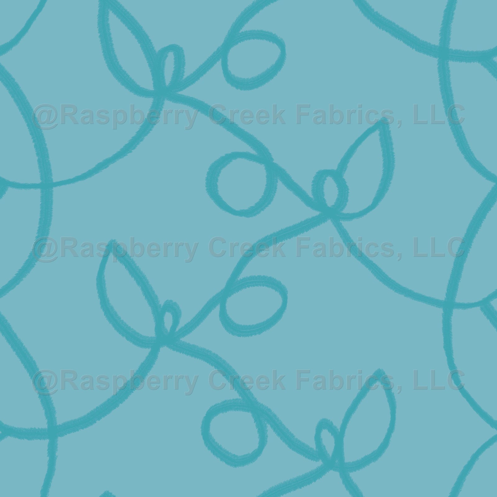 Cyan Vines Wallpaper