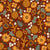 Autumn Floral Light Sage, Yellow, Orange, White, Burgundy Red Image