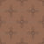 Simple Western Floral Burst Motif on Brown – Minimal Cowboy Design - Desert Cowboy & Cowgirl Image
