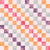 Watercolor Checkerboard Gingham Check | Vintage Pastel Retro Coordinate | Treat Truck Collection by Brayberry Design [Small Scale] Image