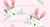 Hoppy Easter Honey Bunnies Pink Image