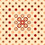 Pattern Of Circles, Dotted Pattern, Retro, Brown Cream Red and Beige Image