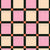 Modern Plaid Grid - Pink Orange & Cream Bold Geometric Checker-Halloween Image
