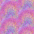 Pastel Rainbow Leopard Print on Bright Magenta Image