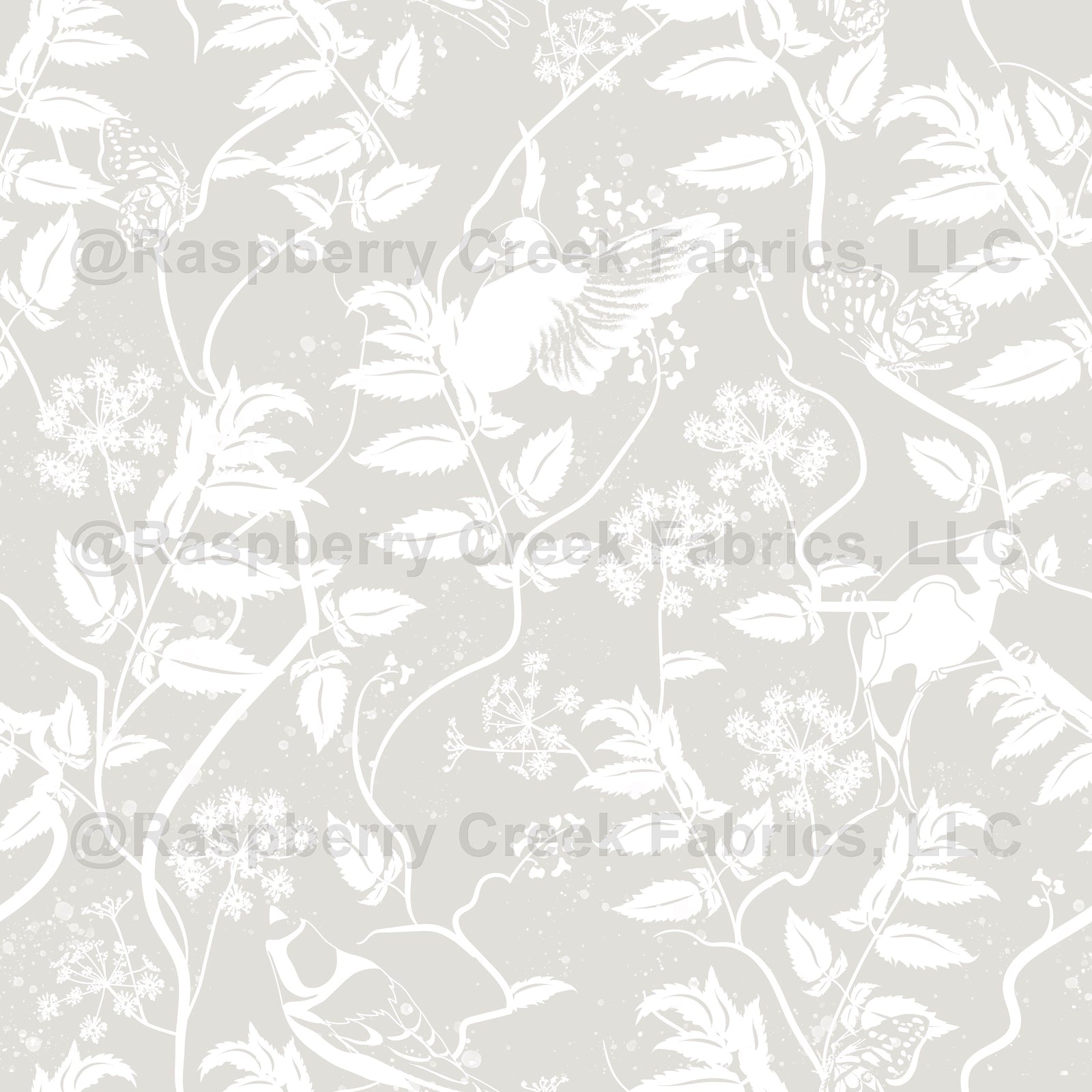 Spring Calls_ Light Taupe_Wallpaper