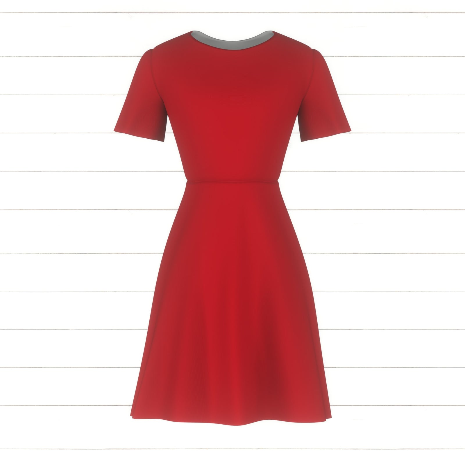 Oh Christmas Treat- Solid Red Coordinate