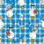 Silly Goose Football Plaid in Blue and Silver Image