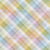 Cozy colorful tartan plaid,pink, blue, orange Image