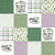 Plant Lady//Purple & Green - Wholecloth Cheater Quilt Image