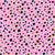 Pink, girls, cheetah, spots, dots, black, animal print, turquoise, yellow, bright Image