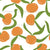 Whimsical Peaches, Fanciful Fruit by Brookebecker Image