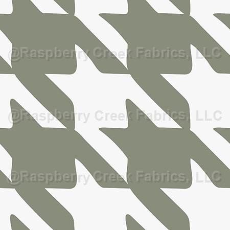 Wild Love Houndstooth Green