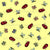 Ditsy Ladybugs on Canary Yellow Image
