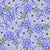 Coquette Meadow Wildflower Floral in Periwinkle Image