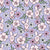 Piglet Floral on Lavender Image