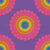 Radiant Maximalist Rainbow Polka Dot Mandala Image