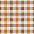 Western Desert Plaid - beige brown orange - Wild West Weaves Collection Image