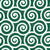 Bold Swirls on Christmas Green: Small Image