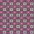 Faux Knitted Wool Gingham with 3 Color Hearts Retro Folk Nordic Warm Grandpa Style Grey Pink White Image
