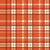 christmas plaid in vintage red Image