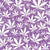 Marijuana Cannabis Leaves White on Grape Purple Image