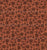 Non-Directional Animal Foot Prints Terracotta Linen Texture Image