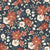 Feeling Jolly Christmas Floral Navy Image