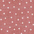 Faux Linen PRINTED Textured Dot Rose Image