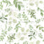 Warm Green Watercolor Botanicals Image