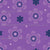 Dark Purple and Lavender Mandala Petals with Dots Image