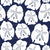 Simply Sand Dollars large white sand dollars on deep blue Image