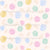Polka dots festive confetti Image