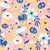 Whimsical Eliza Summer Floral on Light Pink Image