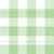 Green and white gingham 2 inch check  - resize to your desired scale Image