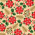 Christmas Poinsettias and Pastel Yellow Festive Holiday Botanicals Image