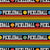 Pickleball Retro Rainbow Stripes Black Image