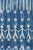 Shibori dyed, blue and white, Indigo blue, stick people, Primitive, hand dyed look, novelty denim, blue denim tie dye, ethnic design, casual style Image