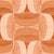 Rust peach fuzz terracotta copper mushroom tessellation wallpaper Image