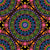 Maximalist Rainbow Mardigras Dot Mandala Diamond Tile Image