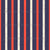 Bright Textured Vertical Red Cream and Dark Navy Blue Moody Stripes Image