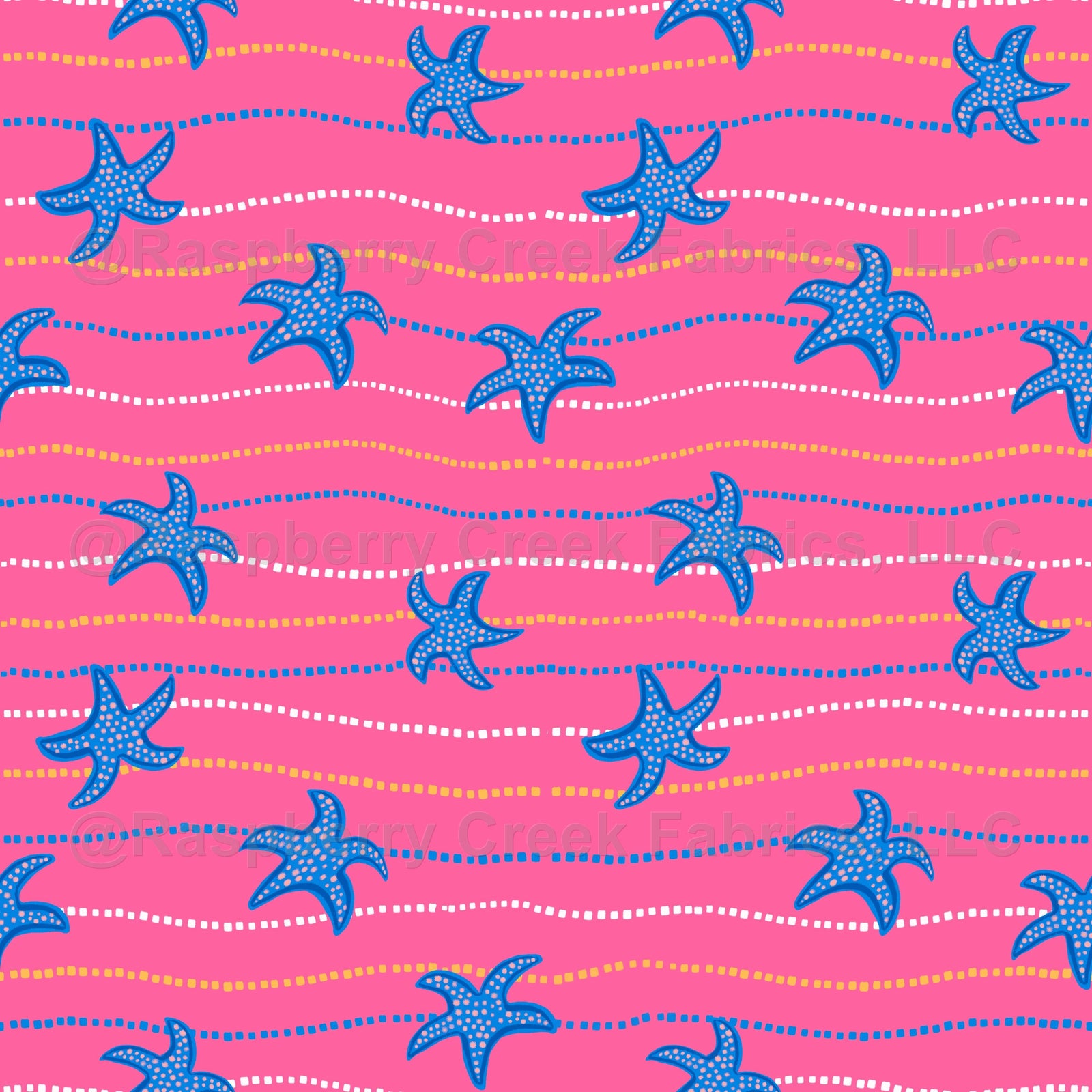 hot pink, safe swim, swim, ocean, summer, bright, stripe, movement, dots, Florida, swimwear, blue, girls, wavy, starfish, sea