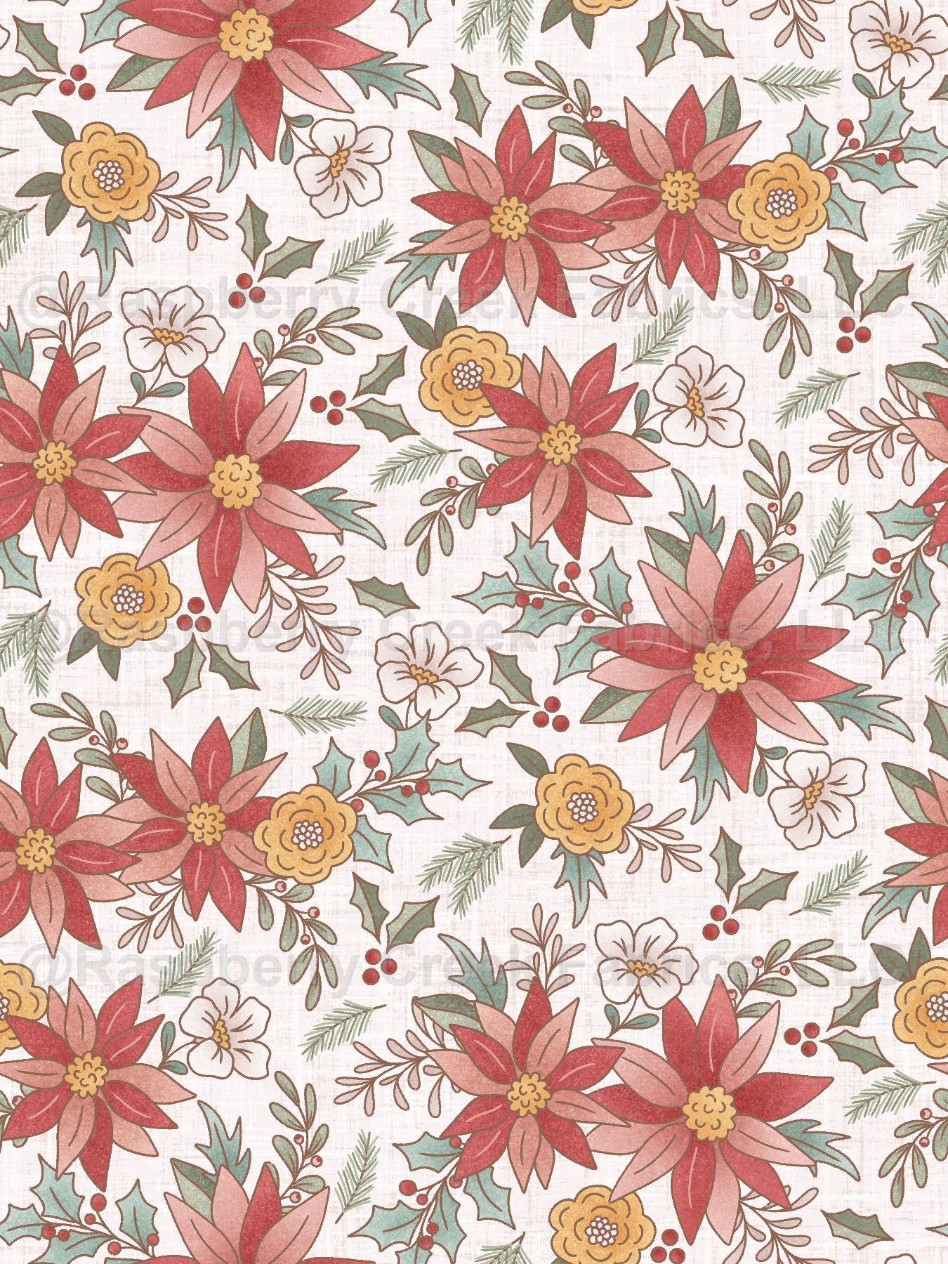 Holy Night Floral White