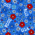 USA 250th Floral Red White and Blue 1776 2026 Image
